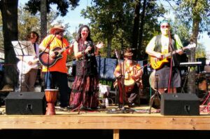 Elder Tribe onstage at Upstate South Carolina Pagan Pride Day 2018